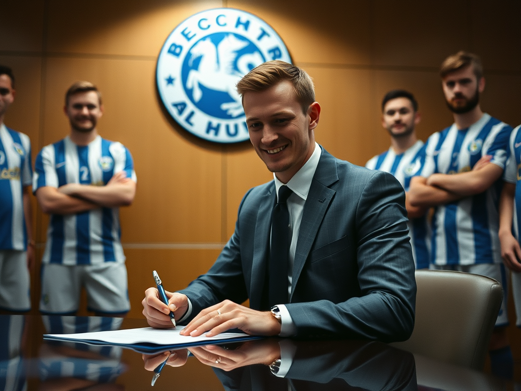 Brighton & Hove Albion's Jan Paul van Hecke in Transfer Talks with Tottenham Hotspur