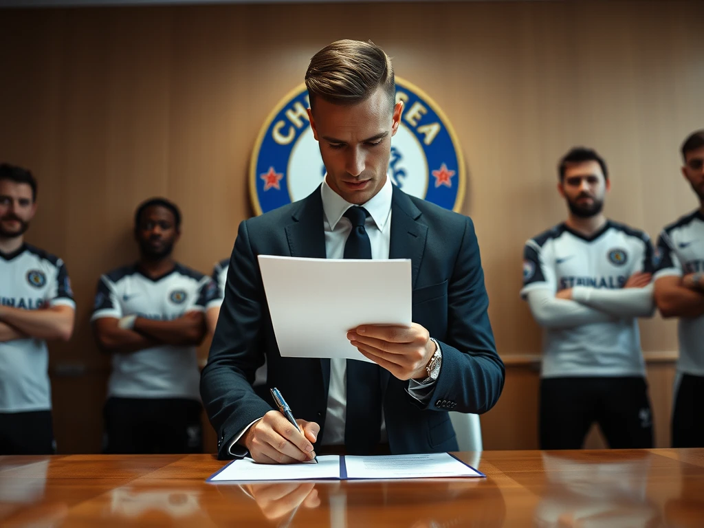 Fulham are reportedly interested in signing Chelsea striker Liam Delap, who could be available for transfer if Kieran...