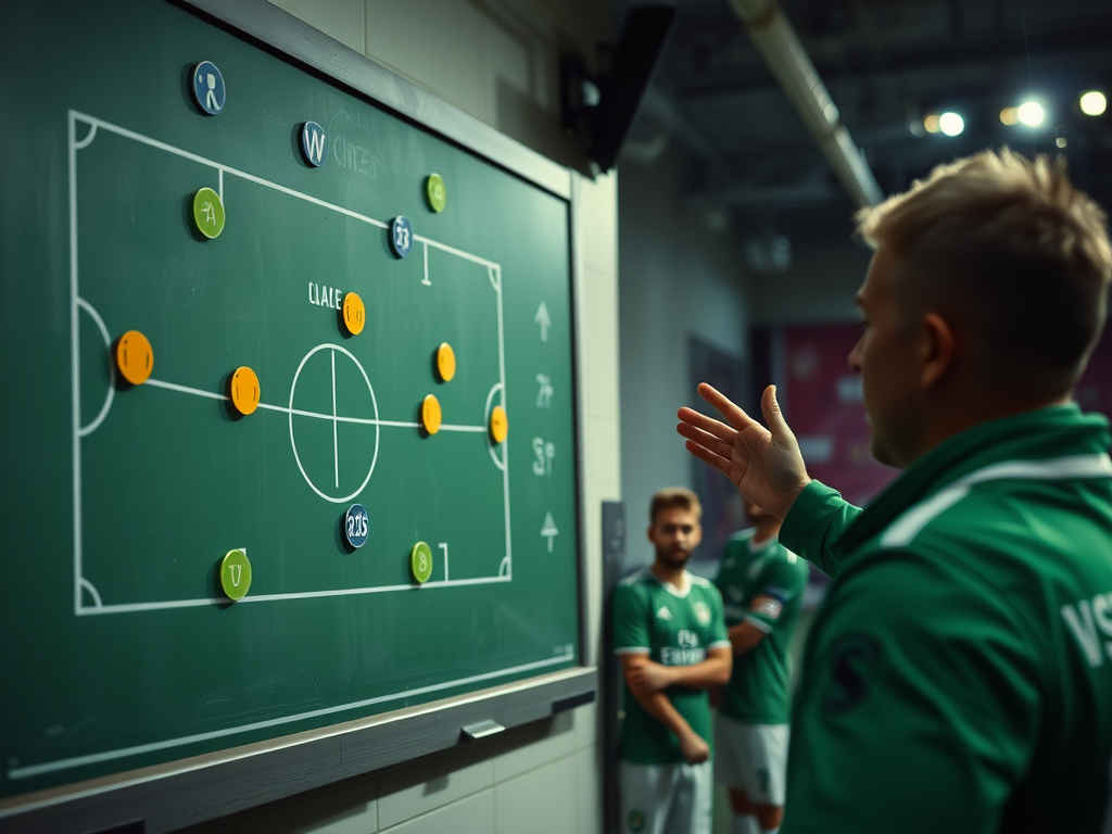 Taktisk analys av VSK:s spel och nödvändiga justeringar