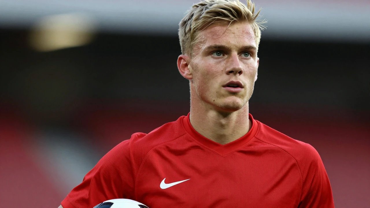 Lincoln City have broken their transfer record to sign Danish striker Mikkel Ladefoged from Vasteras SK on a five-year...
