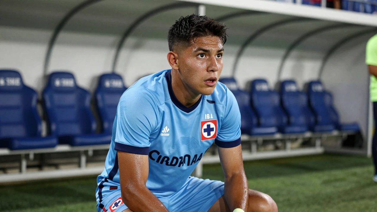Cruz Azul has registered just 557 minutes from under-23 players after seven matchdays, less than half the 1169 minutes...