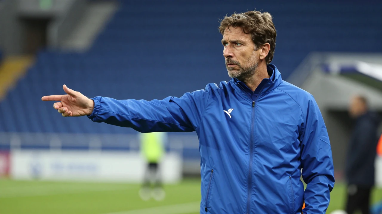 John Mousinho apologises for a fan altercation with Cardiff's Krystian Bielik during Portsmouth's 2-0 Championship...