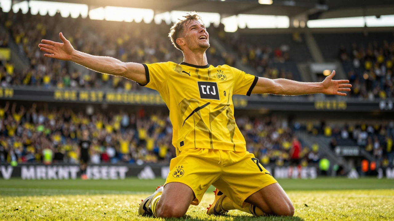 Borussia Dortmund haben mit dem 1:0 in Stuttgart den vierten Sieg im vierten Saisonspiel gefeiert und stehen mit 12...