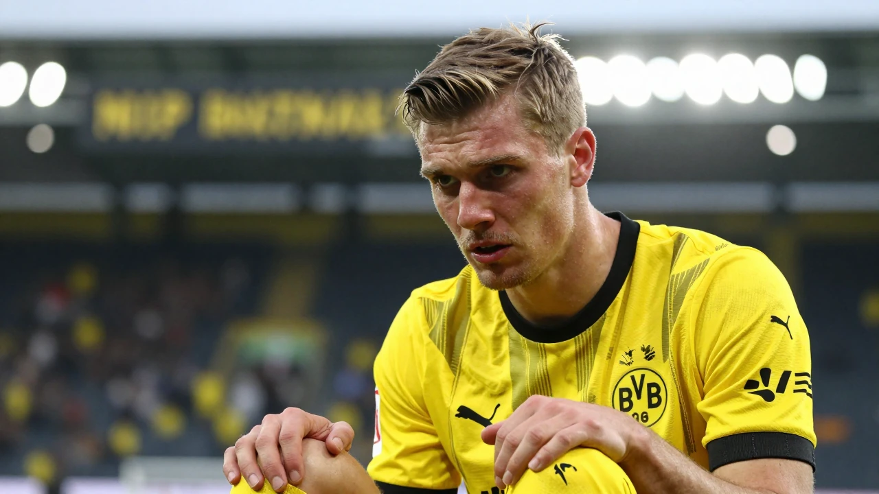 Borussia Dortmund muss nach der schweren Verletzung von Giannis Konstantelias möglicherweise noch einmal auf dem...