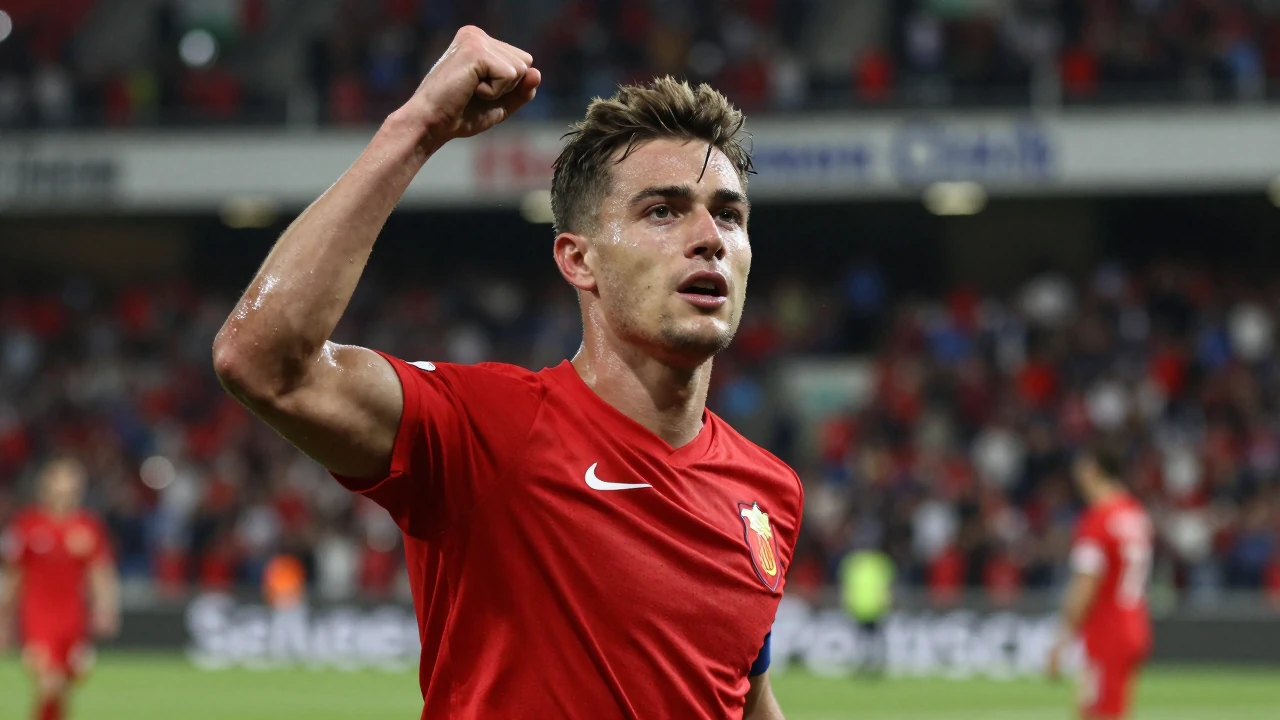 Michael Olises Treffer zum 3:1 für den FC Bayern im DFB-Pokal hätte in der Bundesliga wegen eines Handspiels nicht...