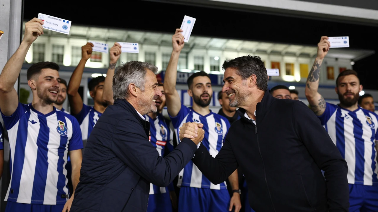 O presidente do FC Porto, André Villas-Boas, agradece aos sócios por renovar 96% dos Lugares Anuais e expressa gratidão...