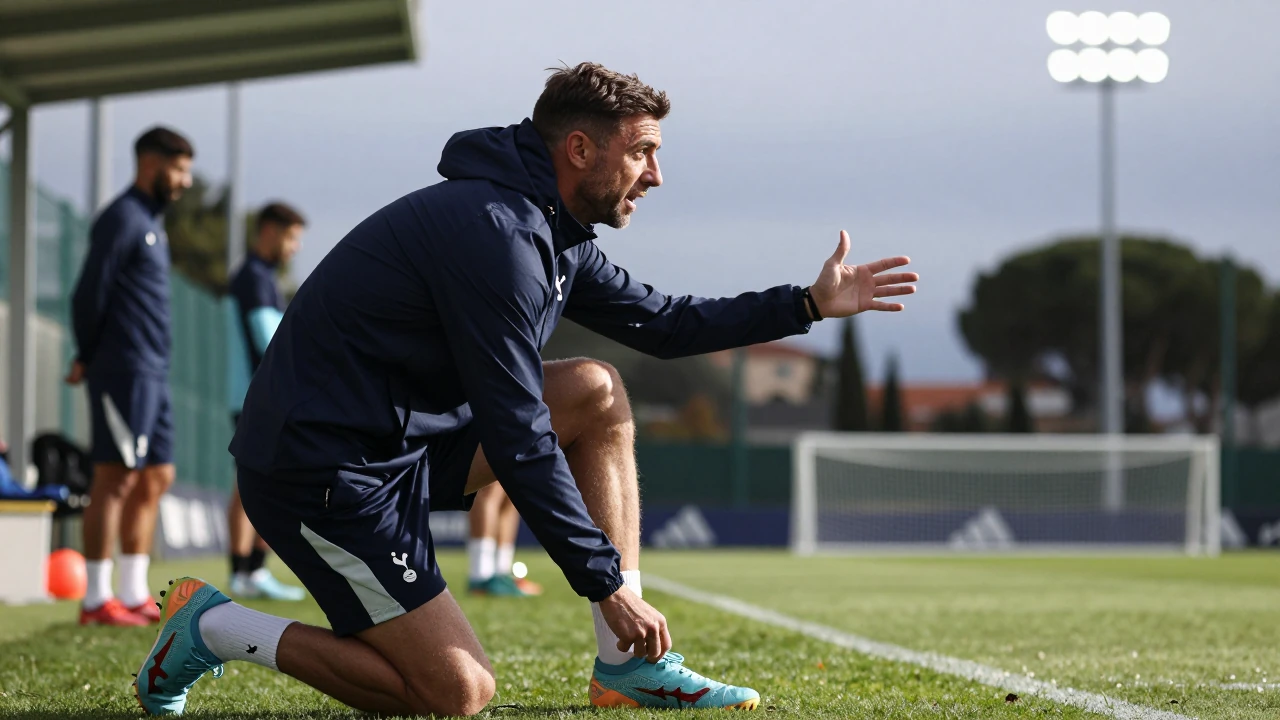 Tottenham manager Roberto De Zerbi removed mobile phones from team meals during a warm-weather break in Spain as his...