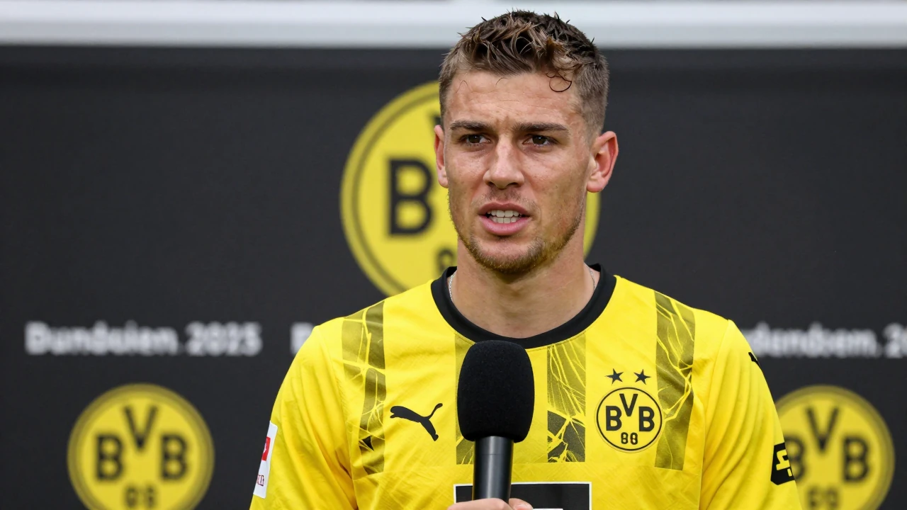 The 17-year-old Luxembourger Enzo dos Santos signed a long-term professional contract with Borussia Dortmund on 19 August