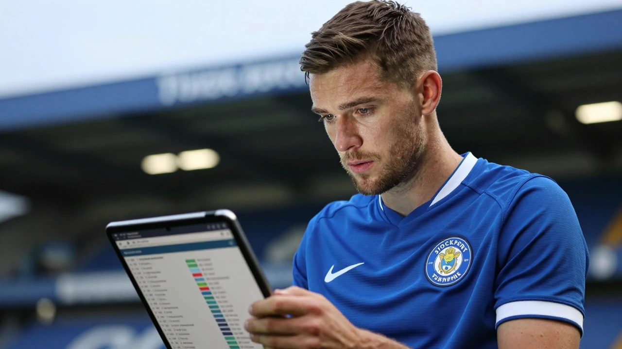 Stockport County are projected to finish sixth in League One this season after a supercomputer simulation run 100,000...