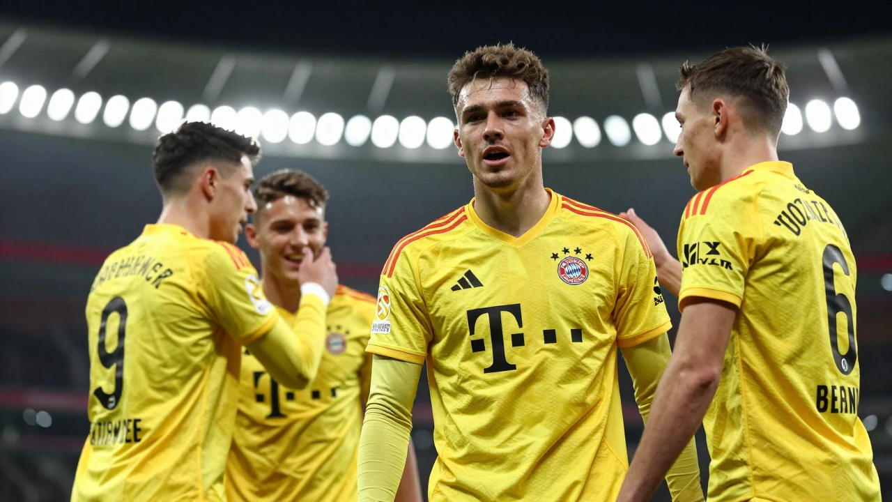 Bayerns Trainer Vincent Kompany war von den Bemühungen aller Spieler, auch der jungen Spieler, in der Vorsaison beeindruckt