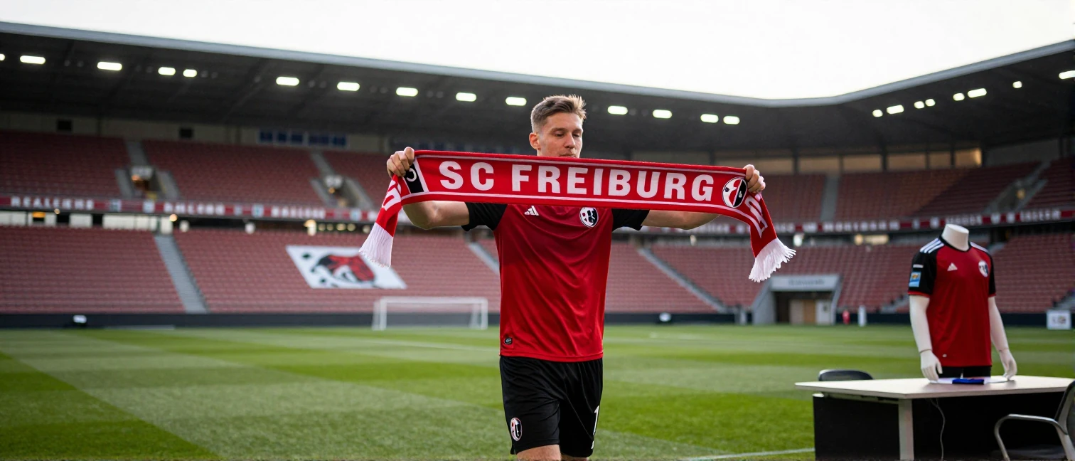 Der SC Freiburg holt den Mittelfeldspieler Yannik Engelhardt von Como 1907 zurück