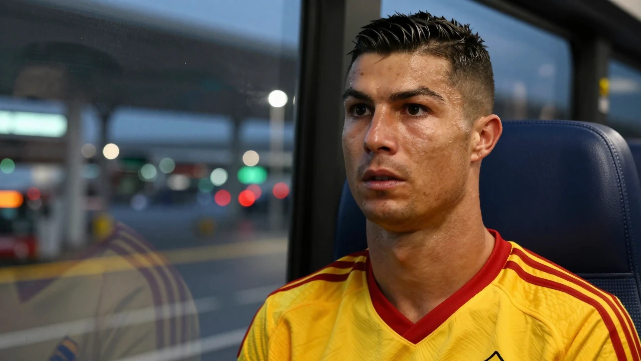 Circa 40 tifosi giallorossi hanno accolto la squadra all'aeroporto Fiumicino alla vigilia del debutto in Champions League...