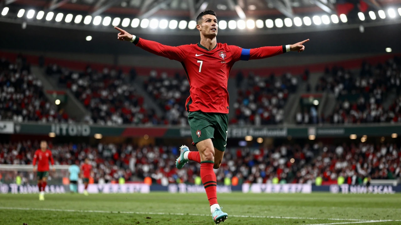 Portugal garantiu a qualificação para os quartos de final da Liga das Nações ao vencer a Noruega por 2-1 no Dragão, com...