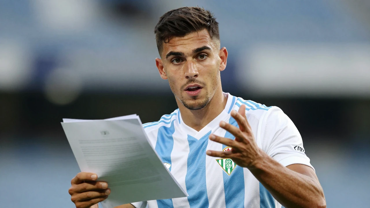 Real Betis Balompié: El club catalán ha comenzado a negociar la posible contratación del defensa de Real Betis, Natan