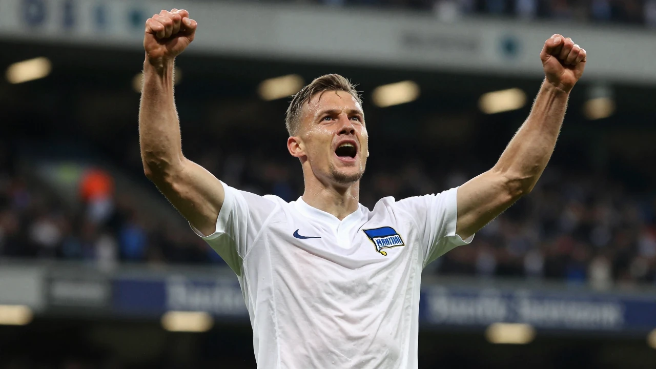 Hertha Berlin gewann das 2. Bundesliga-Spiel gegen VfL Bochum mit 0:1 durch ein Tor von Sebastian Groenning Andersen am 7