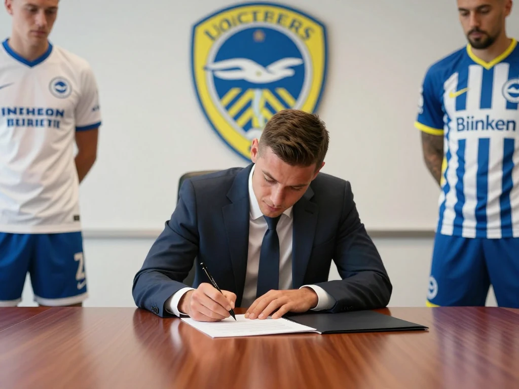 Leeds United confirm Pascal Struijk's £20m move to Brighton, outlining contract offers and his desire for a fresh...