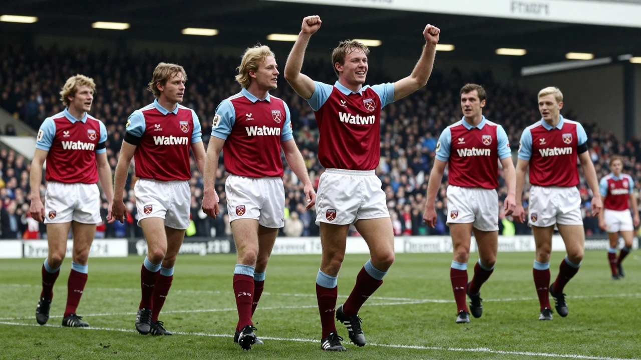 West Ham United's 1966 European Cup Winners' Cup quarter-final match against 1