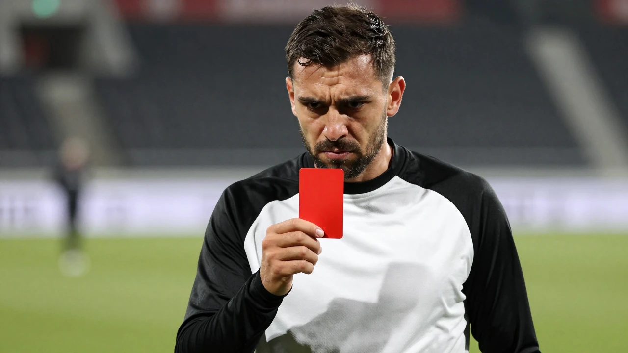 FC Midtjylland suffered another red card in their match against Besiktas, which cost them the chance to advance further...