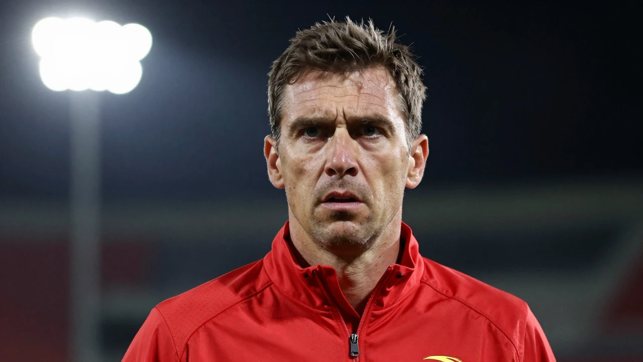 Analyst Marc Degryse describes unstable conditions at KV Mechelen after a poor start, with coach Fred Vanderbiest under...