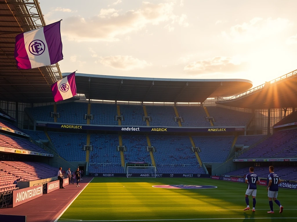 Anderlecht reacts sharply to spandoek at Coucke's castle