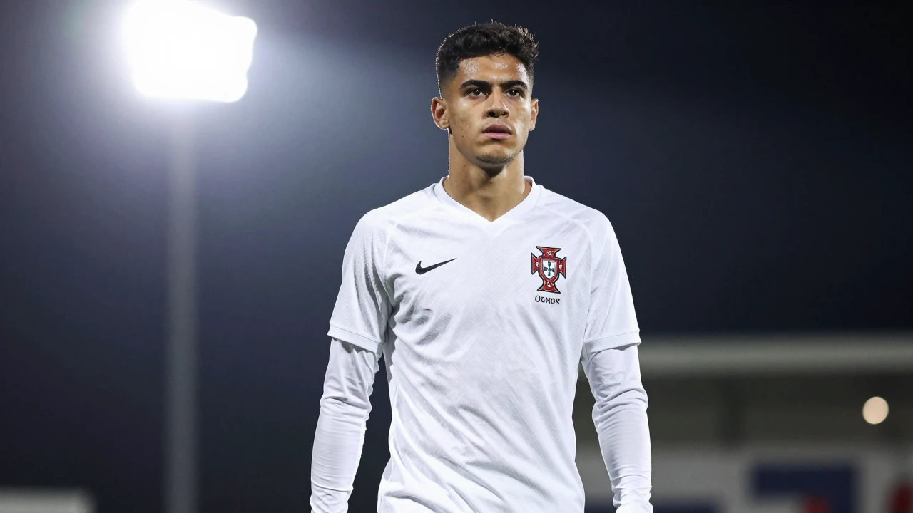 El 18-añero Mauro Furtado, defensa portugués procedente del Benfica, firma con el Girona hasta 2031