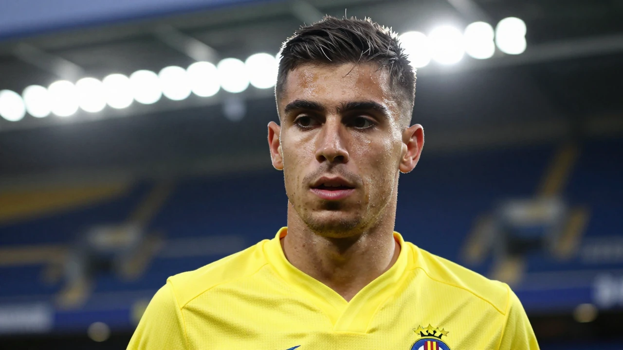 Villarreal CF jugó su tercer partido de LaLiga EA Sports 2026/27 contra el Atlético de Madrid en el estadio...