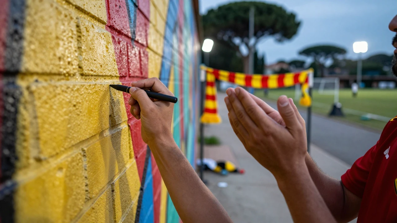 L'artista romano Drugi ha svelato un nuovo murale dedicato a José Mourinho, che ritrae l'ex tecnico giallorosso con la...