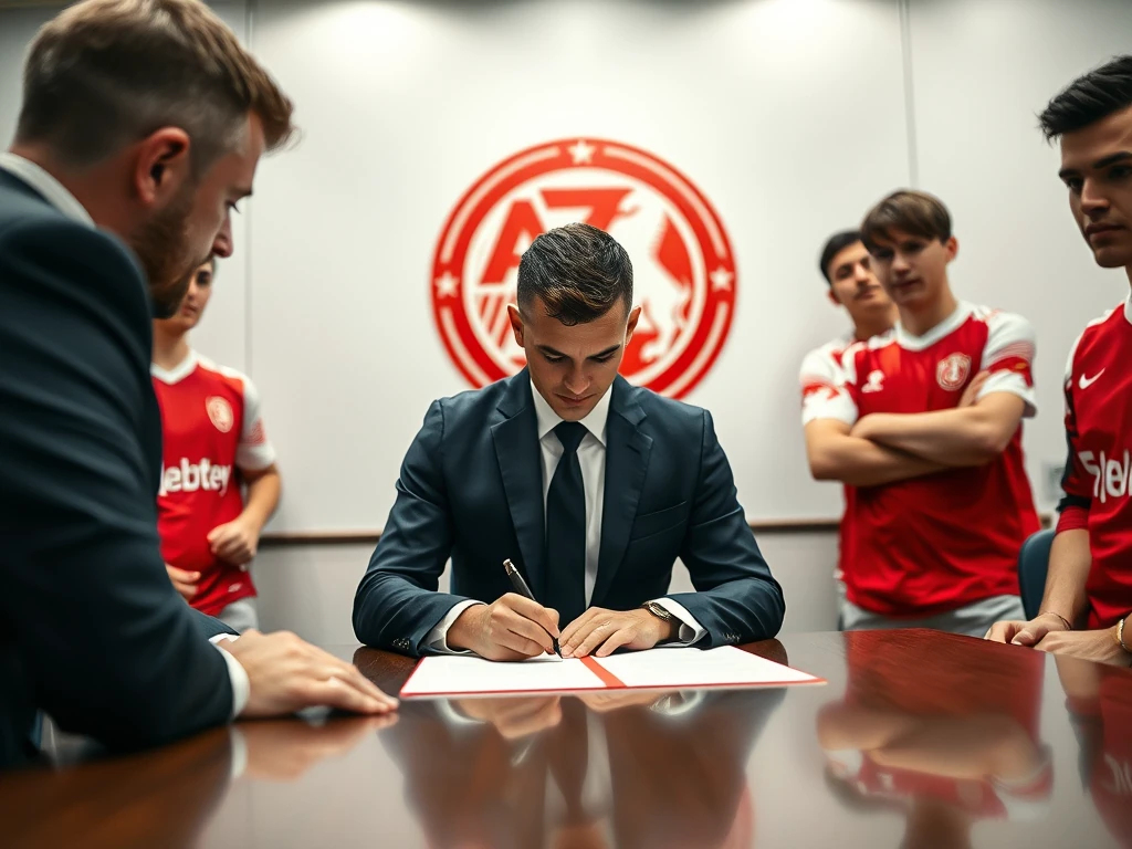 AZ Alkmaar heeft een rustige transferzomer achter de rug, maar het eerste bod op een speler is al binnen