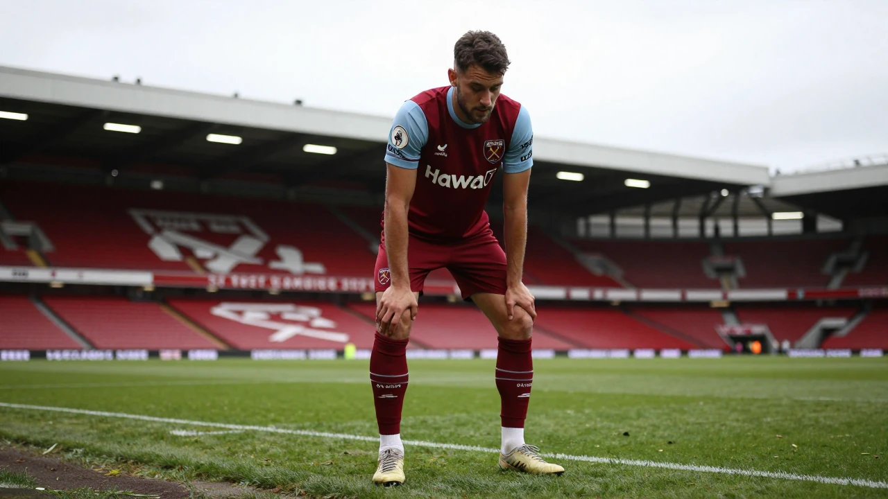 West Ham United fan Gus Beagles says the club is a difficult one to play for due to the intense pressure from fans and...