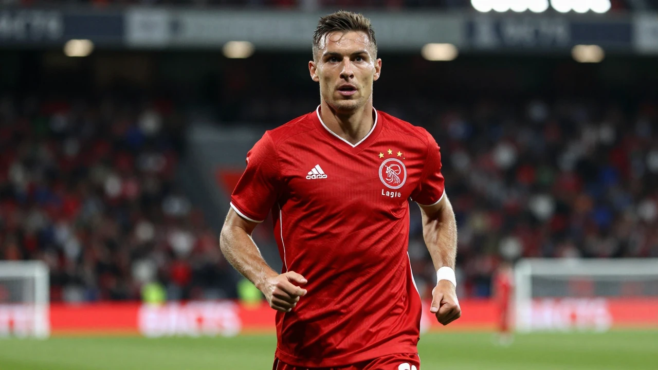 AFC Ajax played RKC Waalwijk in the Eredivisie on January 21, 2024 at the Johan Cruijff ArenA, a match captured by...