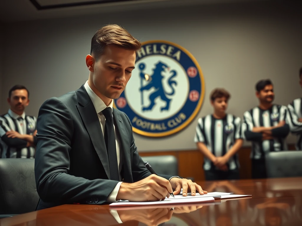 Chelsea is in talks with Newcastle United over multiple players, including Lewis Hall and Bruno Guimaraes, as they seek...