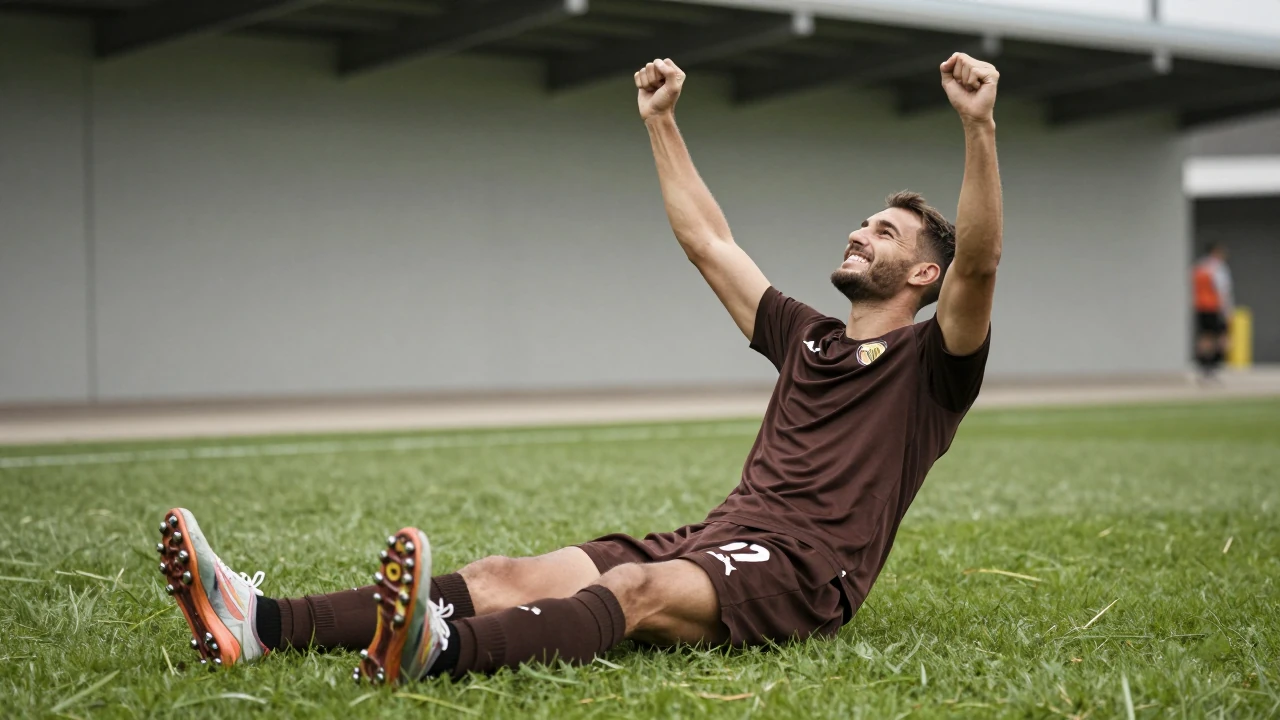 FC St. Pauli: Ricky-Jade Jones erzielte in der 75. Minute den Ausgleich für den FC St