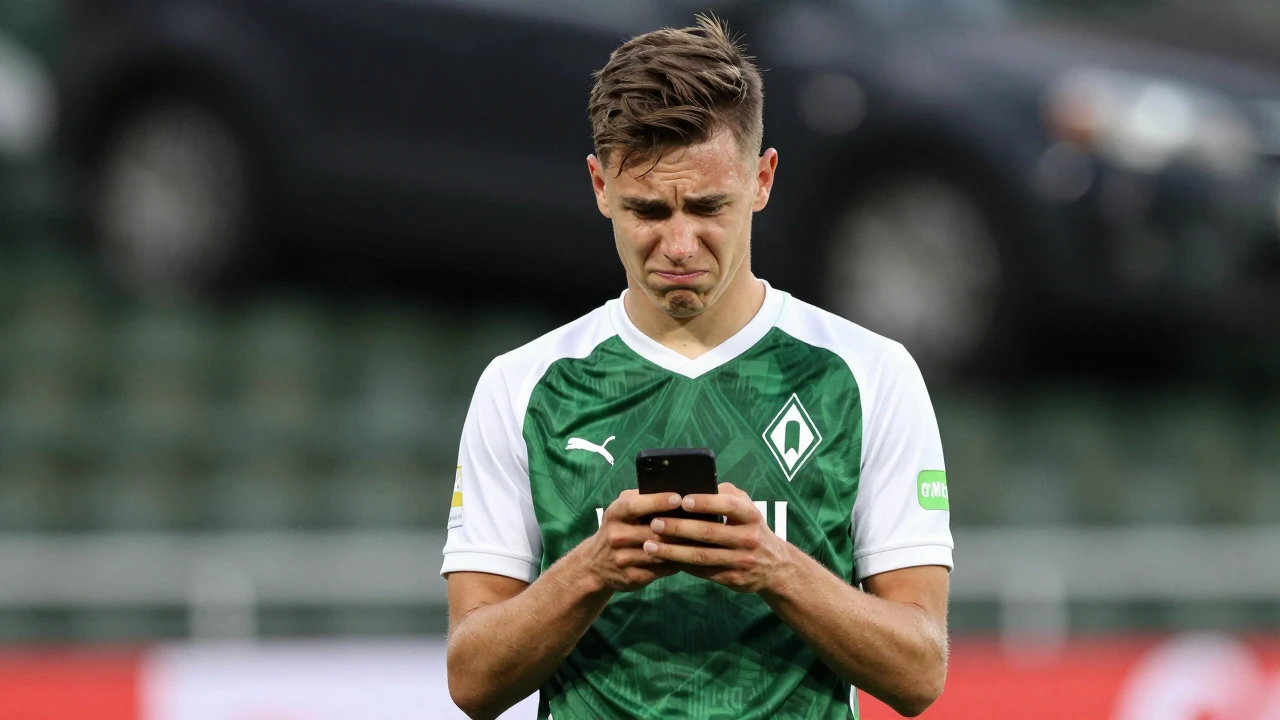 Werder defender Karim Coulibaly suffers a tire theft, misses his car and relies on Salim Musah to reach training