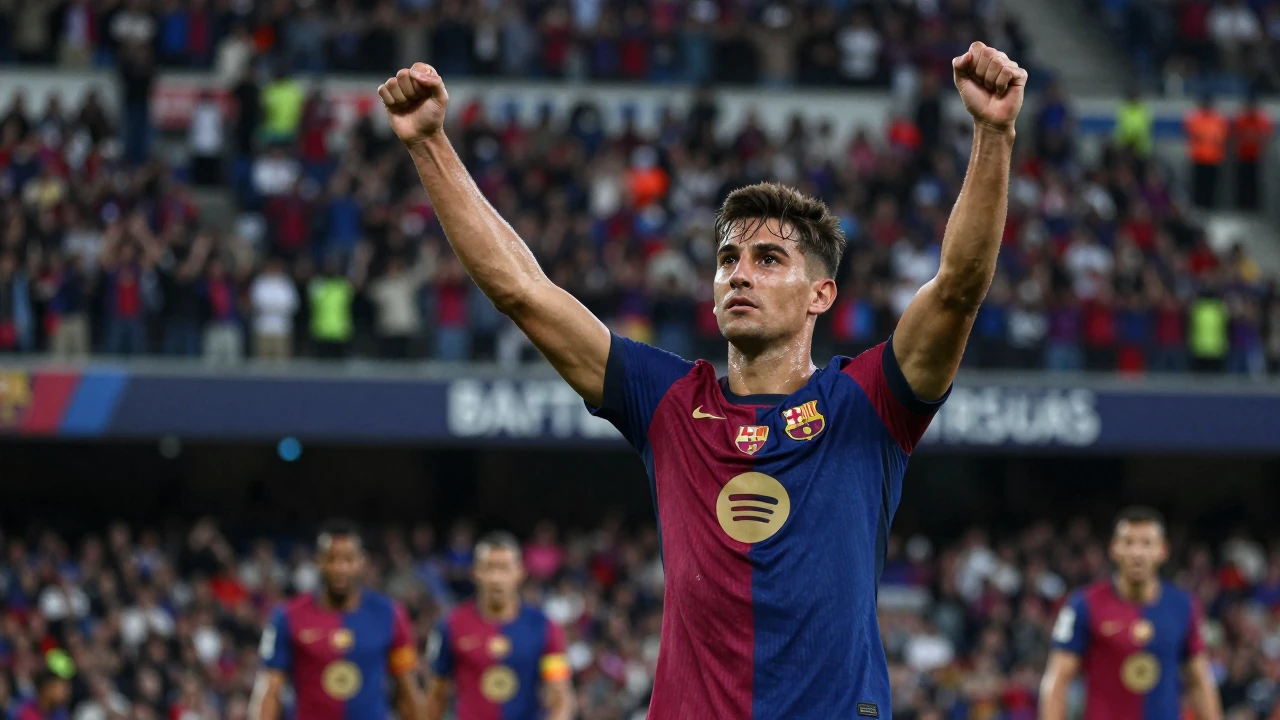 Barcelona defeated Rayo Vallecano at Camp Nou to maintain their perfect start and top spot in LaLiga with nine points...