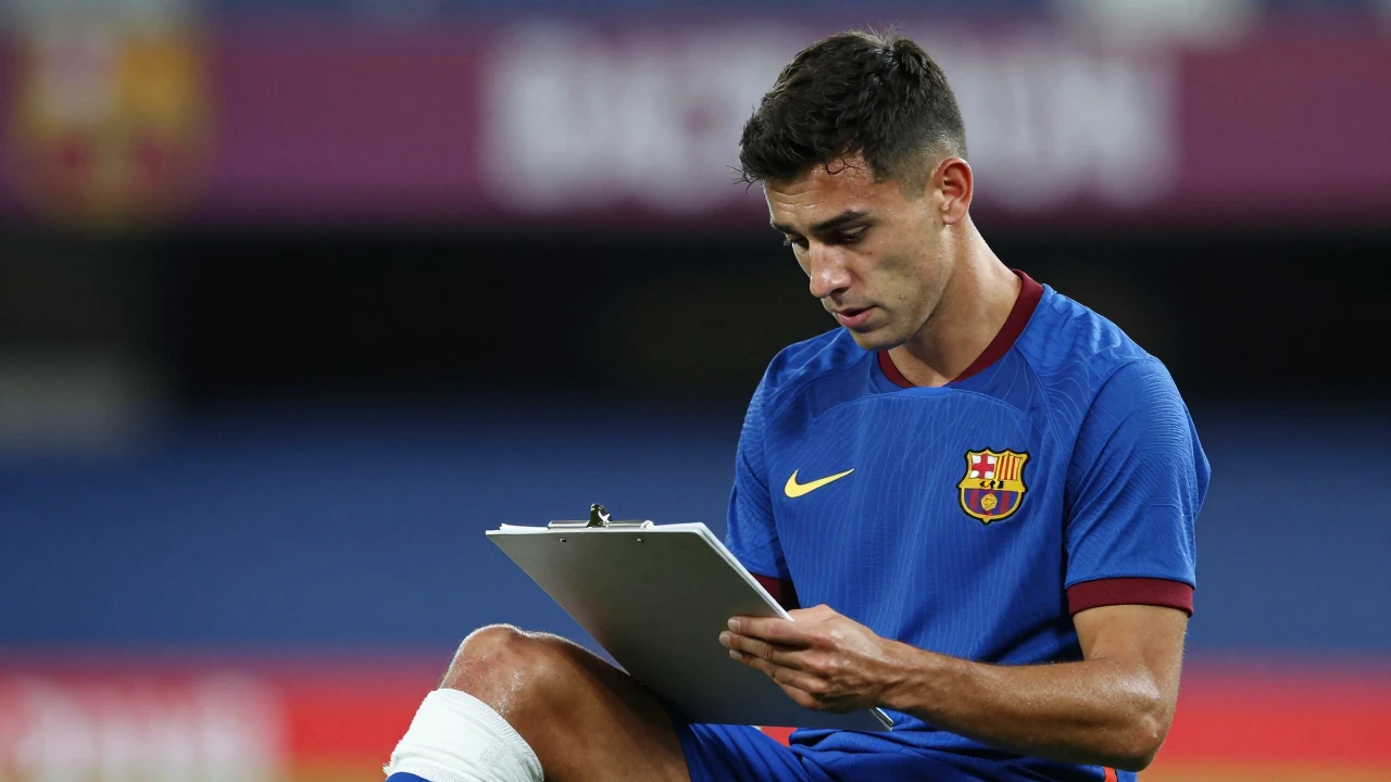 Roony Bardghji, jugador de Barcelona, sufre una lesión grave en el entrenamiento