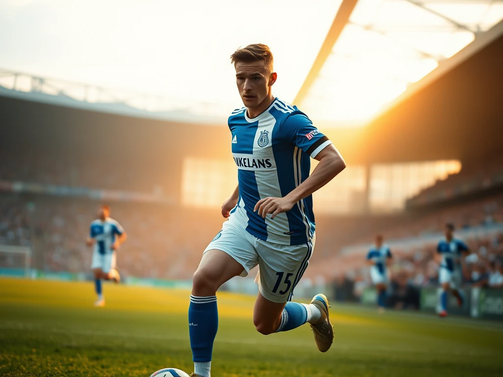 Y. Poulsen has established himself as one of the key attackers for Hamburger SV