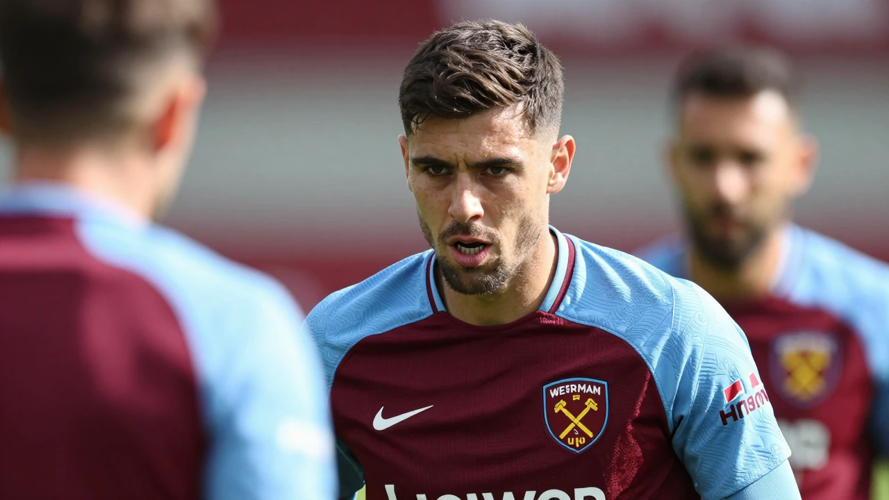 Aston Villa are exploring a deal to sign West Ham United defender Jean-Clair Todibo as they seek a centre-back after Ezri...
