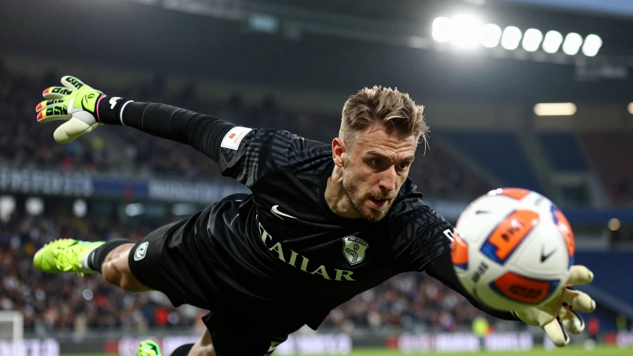 Sturm Graz liegt in der Bundesliga-Saison 2026/27 mit 2,8 gehaltenen Bällen pro Spiel auf Rang acht, wie eine Statistik...