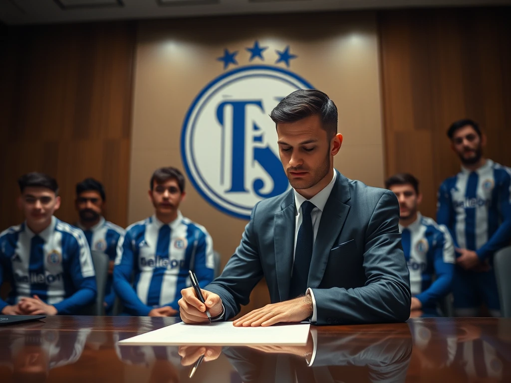 RCD Espanyol completes the signing of Álex Calatrava with Monchi's help