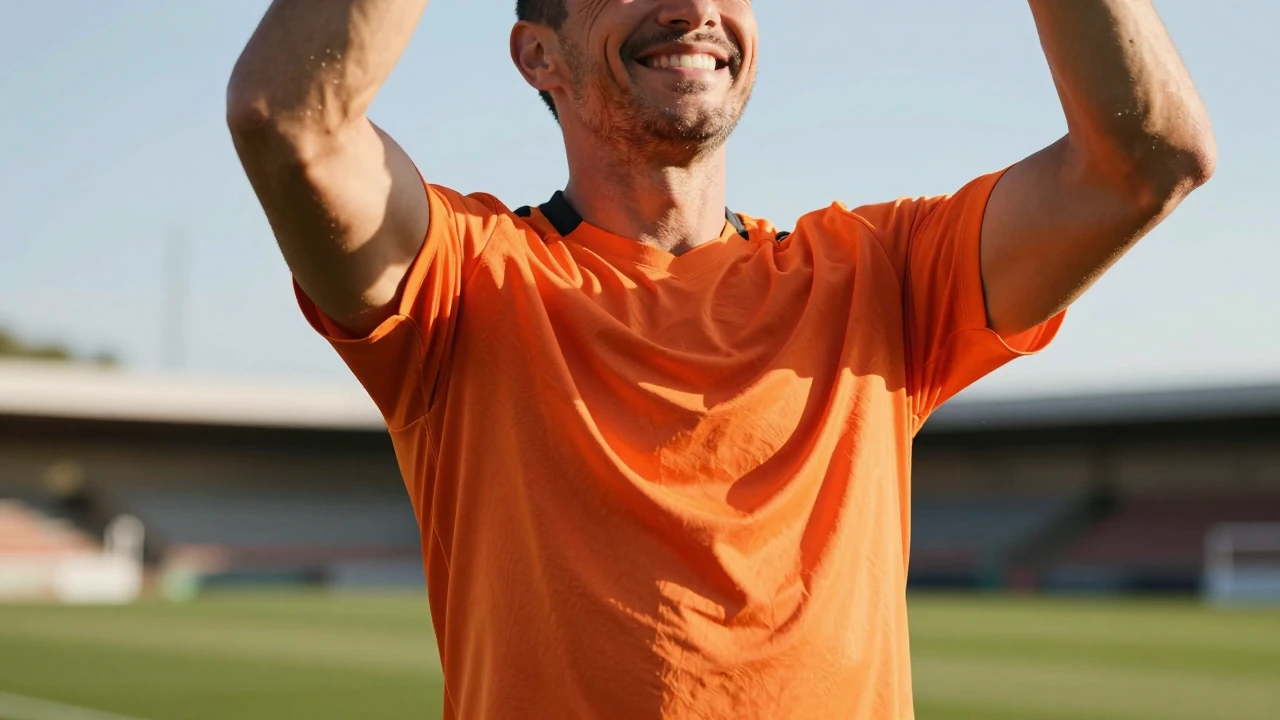 Blackpool manager Ian Evatt has reacted to club legend Brett Ormerod marking his 50th birthday by wearing an old...