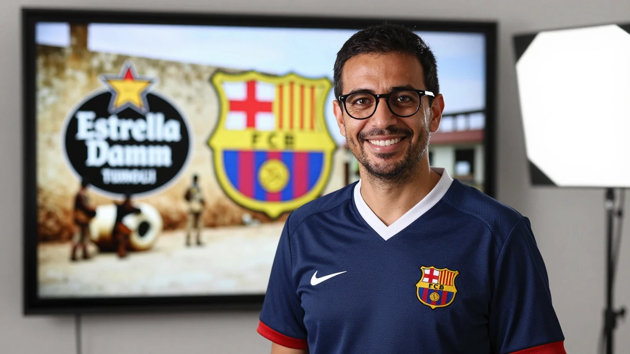 El FC Barcelona y Estrella Damm celebran su trayectoria compartida con una nueva exposición en el Museo del Barça, que...