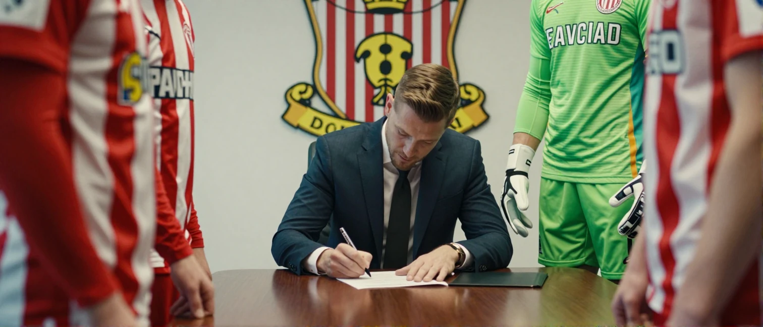 Sunderland send 19-year-old goalkeeper Matty Young to Huddersfield Town on loan, a move that follows his new long-term...