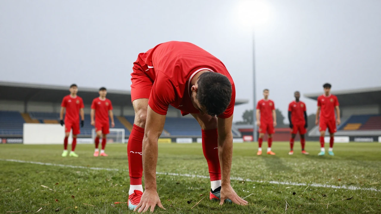 FC Annecy a vu sa série de huit rencontres consécutives avec au moins un but inscrit prendre fin lors de la défaite 1-2...