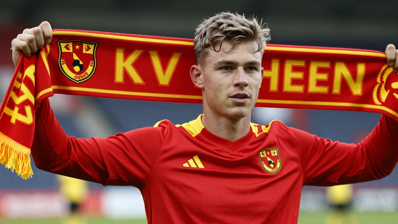 KV Mechelen have officially signed 19-year-old midfielder Marco Decherf