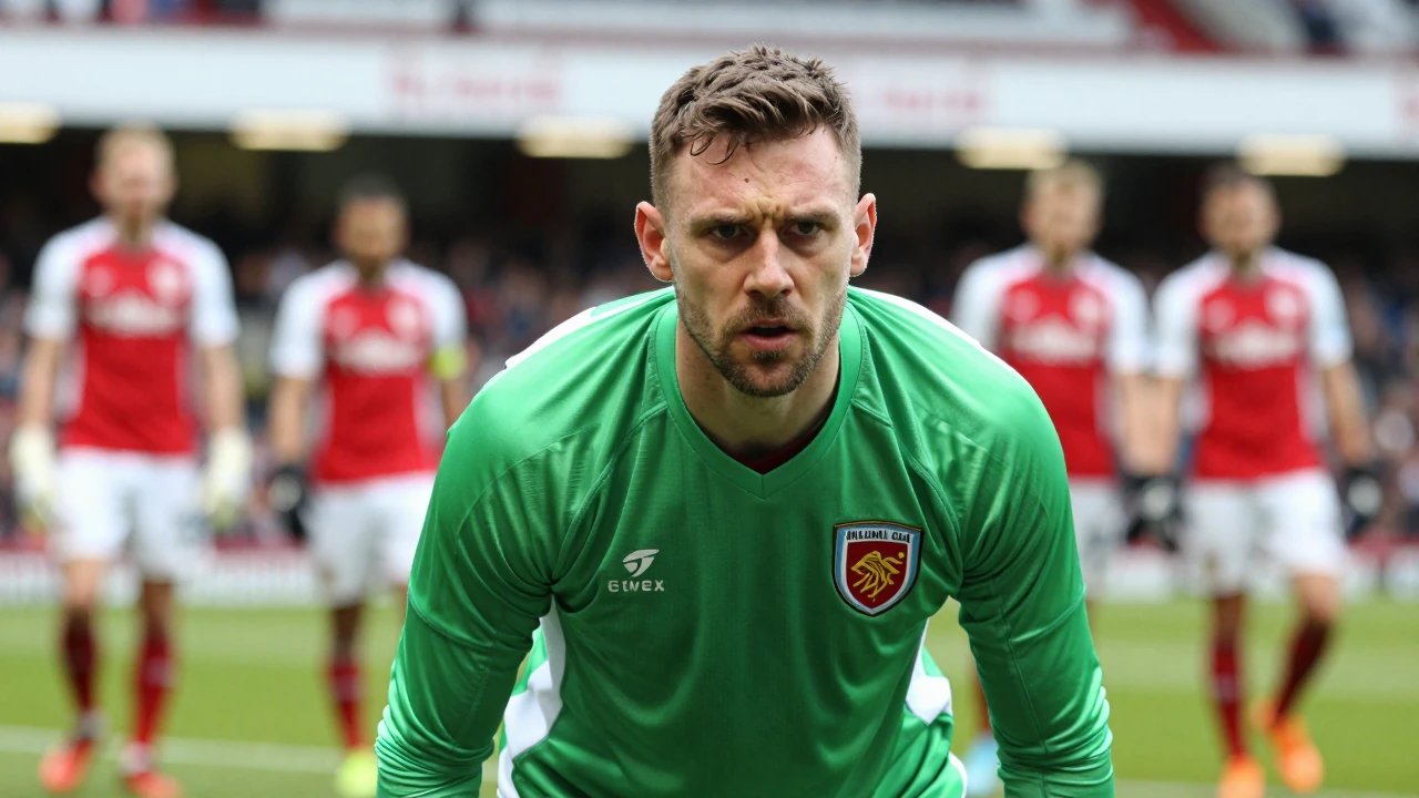Millwall Football Club goalkeeper Lukas Jensen saves four penalties in a shootout against QPR, securing a spot in the...