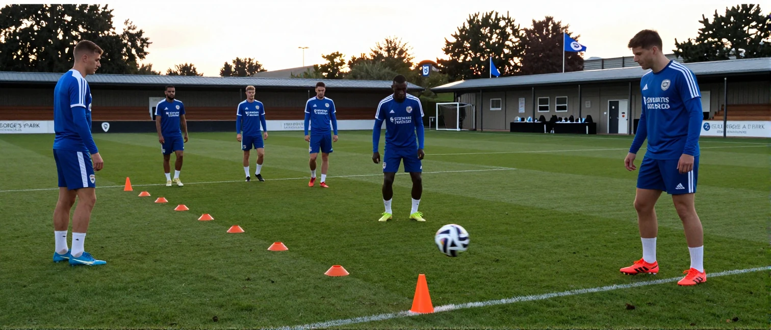 O FC Porto iniciou a preparação na Inglaterra com instalações de ponta no St