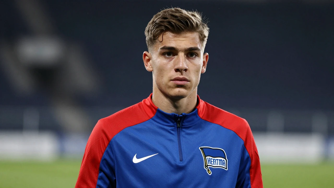 Hertha Berlin midfielder Kennet Eichhorn has become a key player in the 2