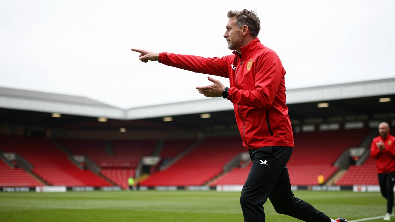 Aberdeen manager Stephen Robinson is focused on turning Pittodrie into a fortress and earning fan support, with a fully...