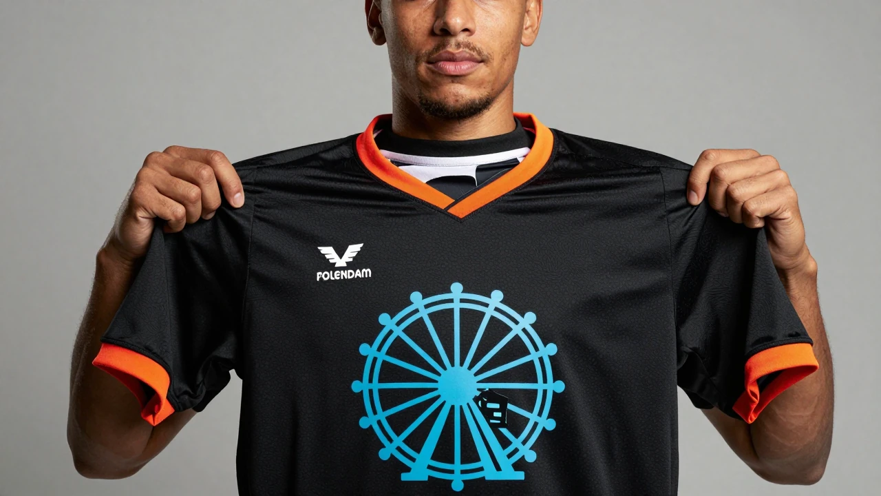 FC Volendam has launched a limited-edition home kit dedicated to the Volendammer Kermis, featuring a black base and cyan...