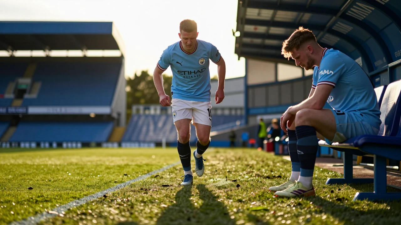 Manchester City beat Manchester United 1-0 at Old Trafford with Erling Haaland scoring the winner as Phil Foden was sent...
